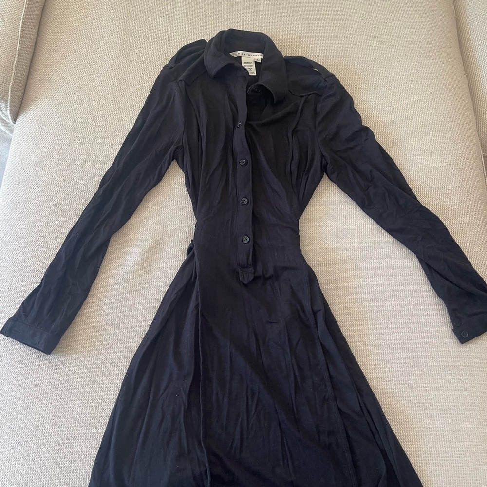 Black Mini Dress - Picture 2 of 5